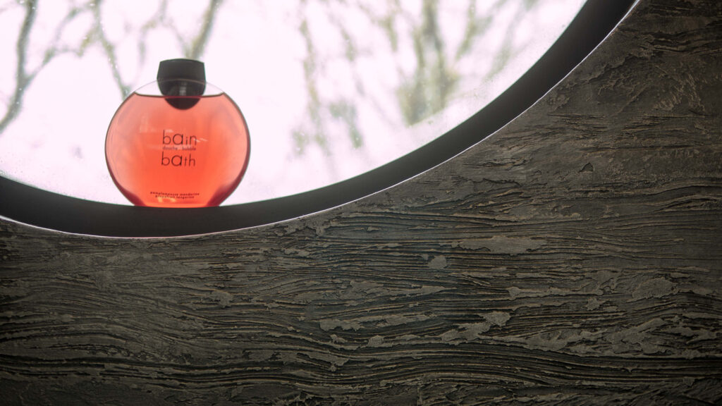 Douche afgewerkt met Cemcolori Art Collection